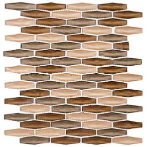 Warm Canyon - glass tile